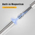 8Pcs Drill Bit Extensions, Cr-V Magnetic Drill Bit Extension Set, 1/4 Inch Hex Shank, 2/4/6 Inch Lengths, for Impact Driver w 2Pcs 2.5cm Phillips Screwdriver Bit