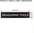 220 Pcs Sticker Tool Box Labels – Pre-Printed Tool Chest Drawer Organizer Markers, Black & White High Contrast Identification Tags for Mechanics, Garage Storage & Rolling Cabinets (10 Sheets)