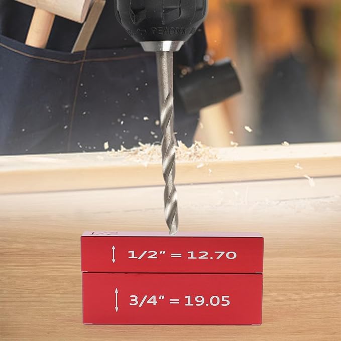 Setup Blocks Height Gauge Set, Height Master, 17pcs Precision Aluminum Setup Bars for Router and Table Saw Accessories Woodworking Set Up, 1/32" High Precision Fast Height Marked Bars,MG-049R