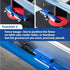 POWERTEC Router Setup Blocks Woodworking 7PC Set, Router Depth Gauge, Aluminum Routers Setup Bars, Spacer Blocks, Height Gauge Set for Table Saw, Band Saw, Measuring Bars, 2 Sets, 71579-P2