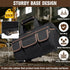 16.5-Inch Heavy Duty Tool Bags for Men, 34-Pockets Large Tool Bag with Adjustable Shoulder Strap, Portable Tool Bag Organizer for Electricians Mechanics Carpenters Construction Workers HVAC