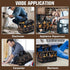 16.5-Inch Heavy Duty Tool Bags for Men, 34-Pockets Large Tool Bag with Adjustable Shoulder Strap, Portable Tool Bag Organizer for Electricians Mechanics Carpenters Construction Workers HVAC
