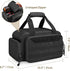 12-Inch Tool Bag with Anti-friction Bottom, Hand Tool Storage Organizer Bag for Men, Tactical Range Bag, Multi-purpose Work Tote for Repairman, Electrician, Carpenters, Handyman, Black
