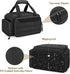 12-Inch Tool Bag with Anti-friction Bottom, Hand Tool Storage Organizer Bag for Men, Tactical Range Bag, Multi-purpose Work Tote for Repairman, Electrician, Carpenters, Handyman, Black