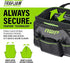 AWP Tool Bags, Premium Tool Bag, Black, Durable Tool Tote, for Professionals and Contractors